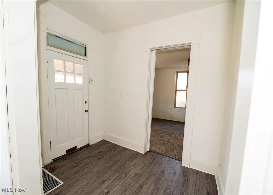 View of back entry off kitchen