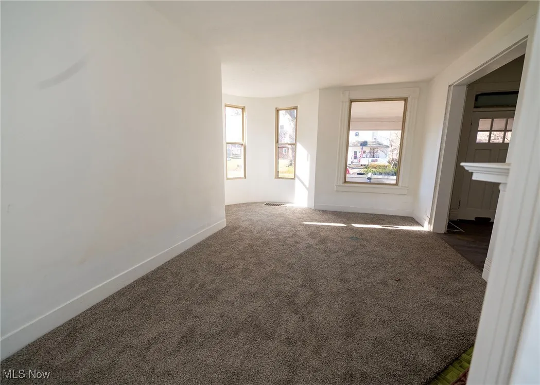 View of entry into living room area