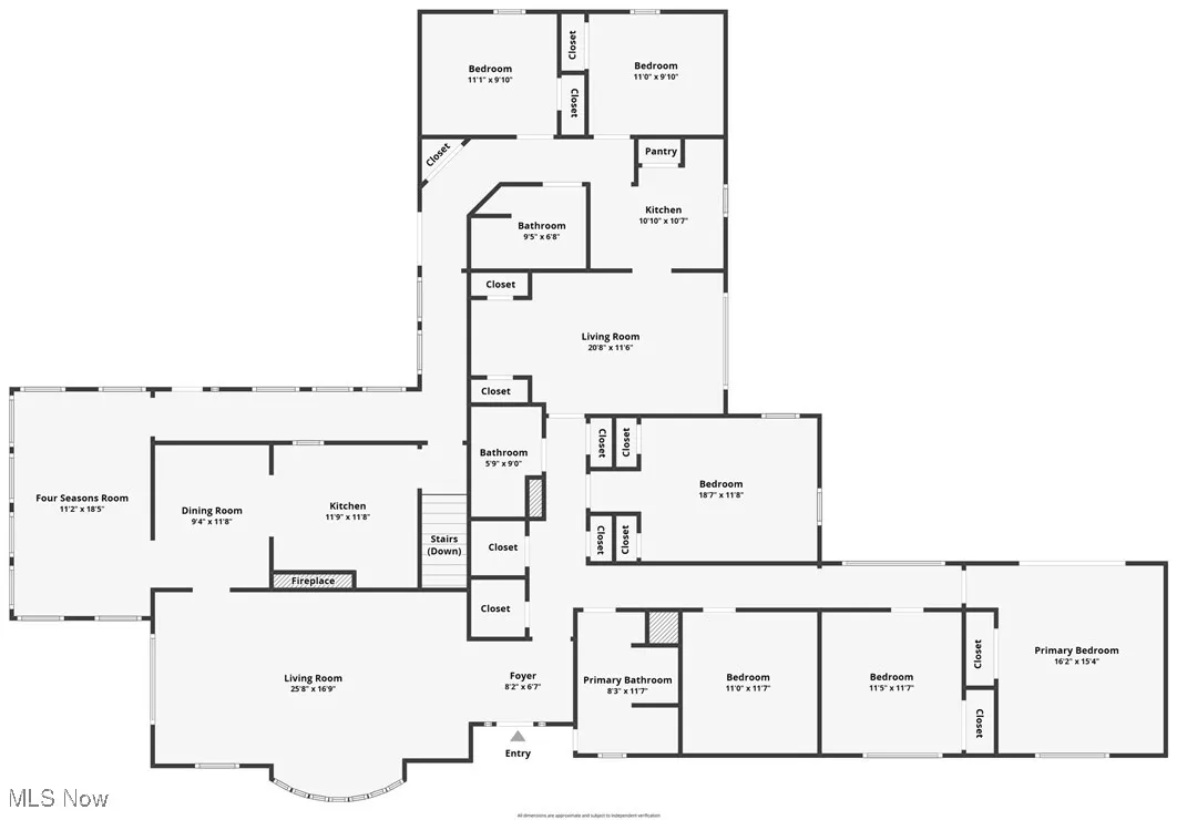 Detailed floor plan