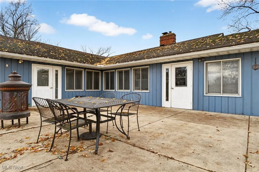 Both units enjoy shared patio