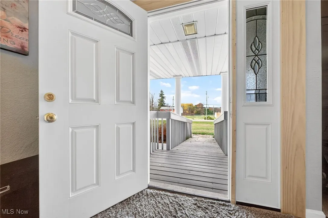 Main living area entry