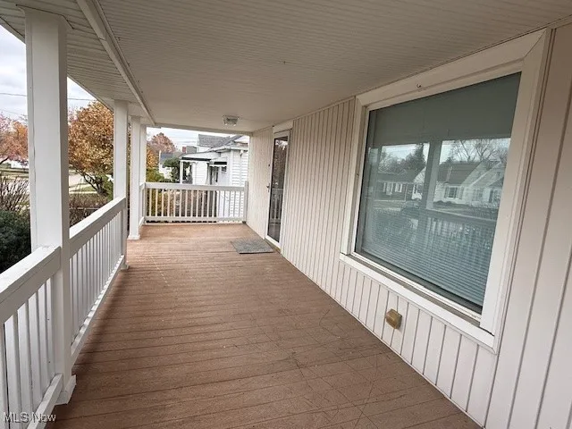 Large covered front porch

