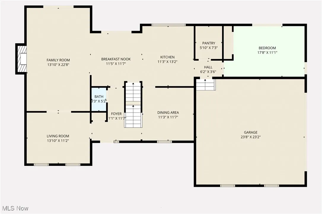 View of home floor plan