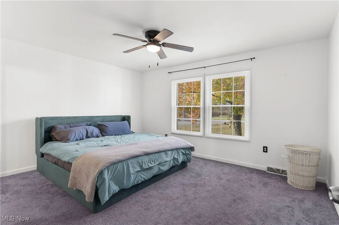 Master bedroom.  On opposite side of the home as the other 2 main floor bedrooms