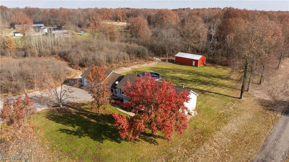 View of rural area featuring a forest