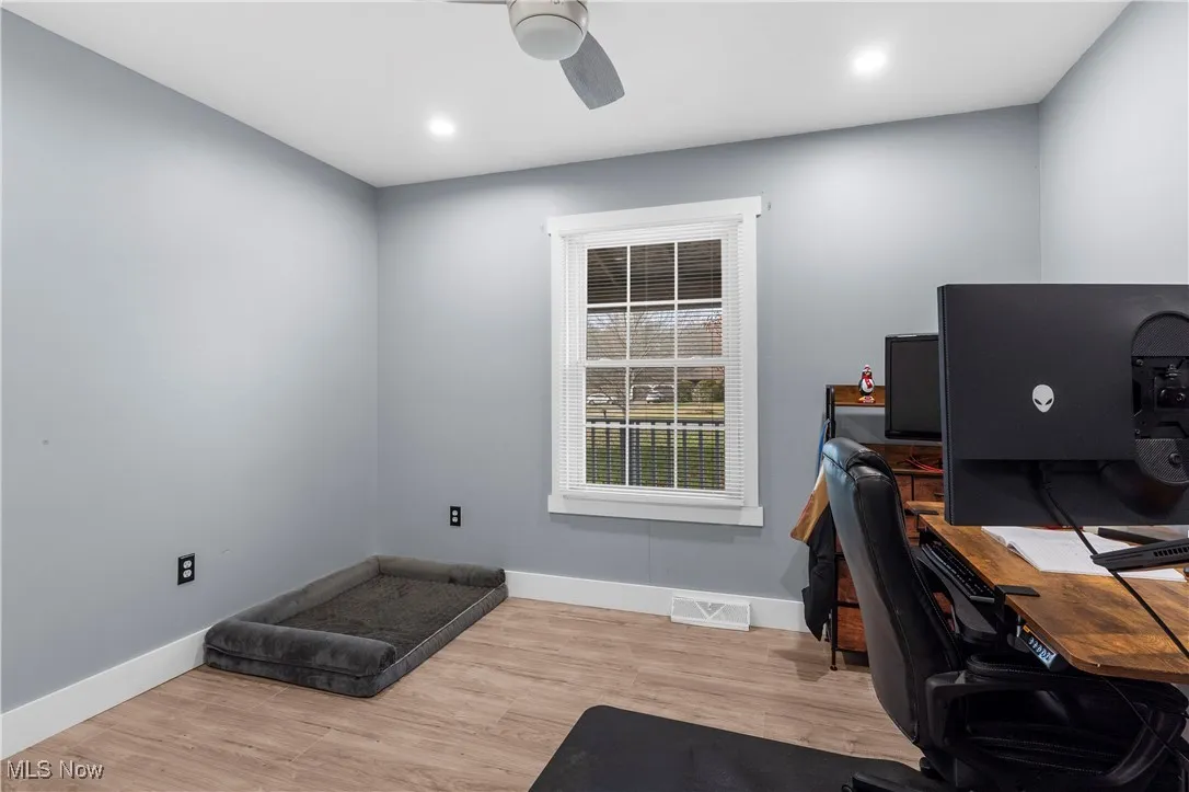 Bedroom 3 currently being used as an office