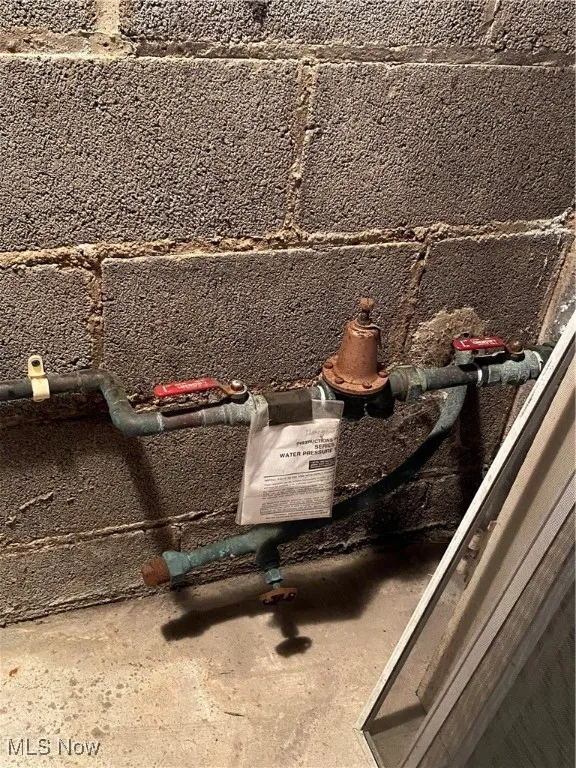 Water shut off in basement