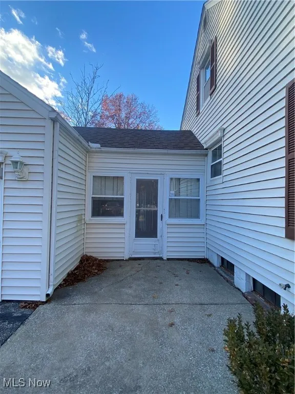 Breezeway entrance from front of house