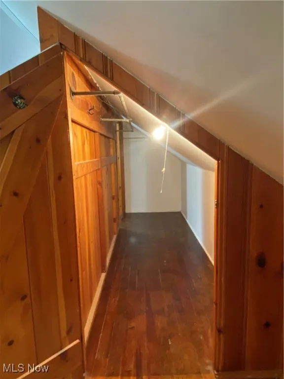 Second floor bedroom closet