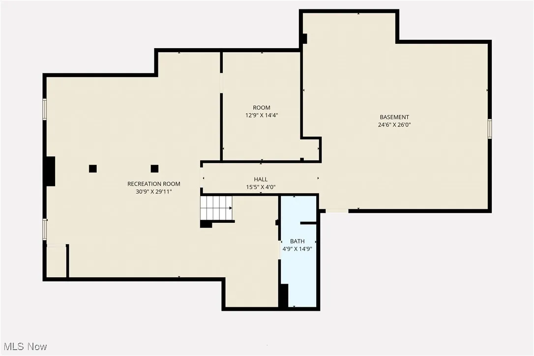 View of home floor plan