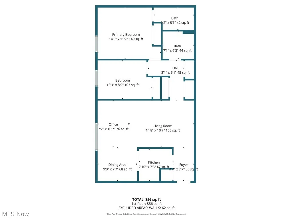 View of home floor plan