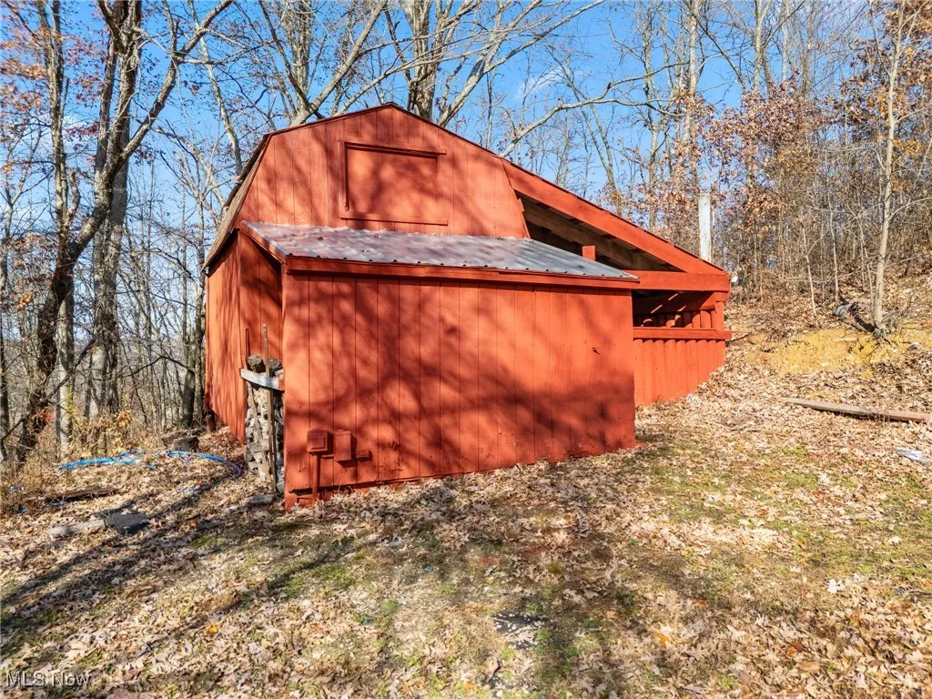 View of outdoor structure