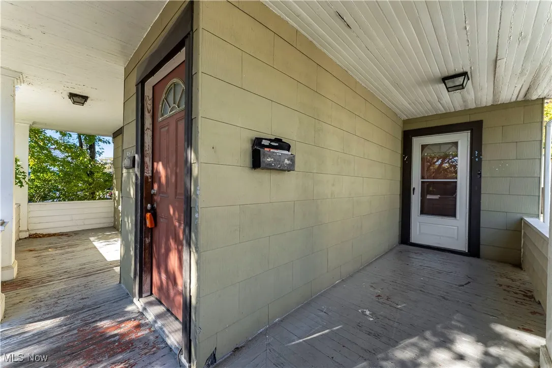 Entrance to property