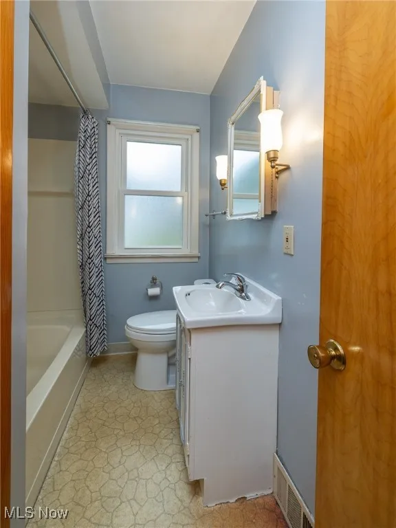 First floor full bathroom