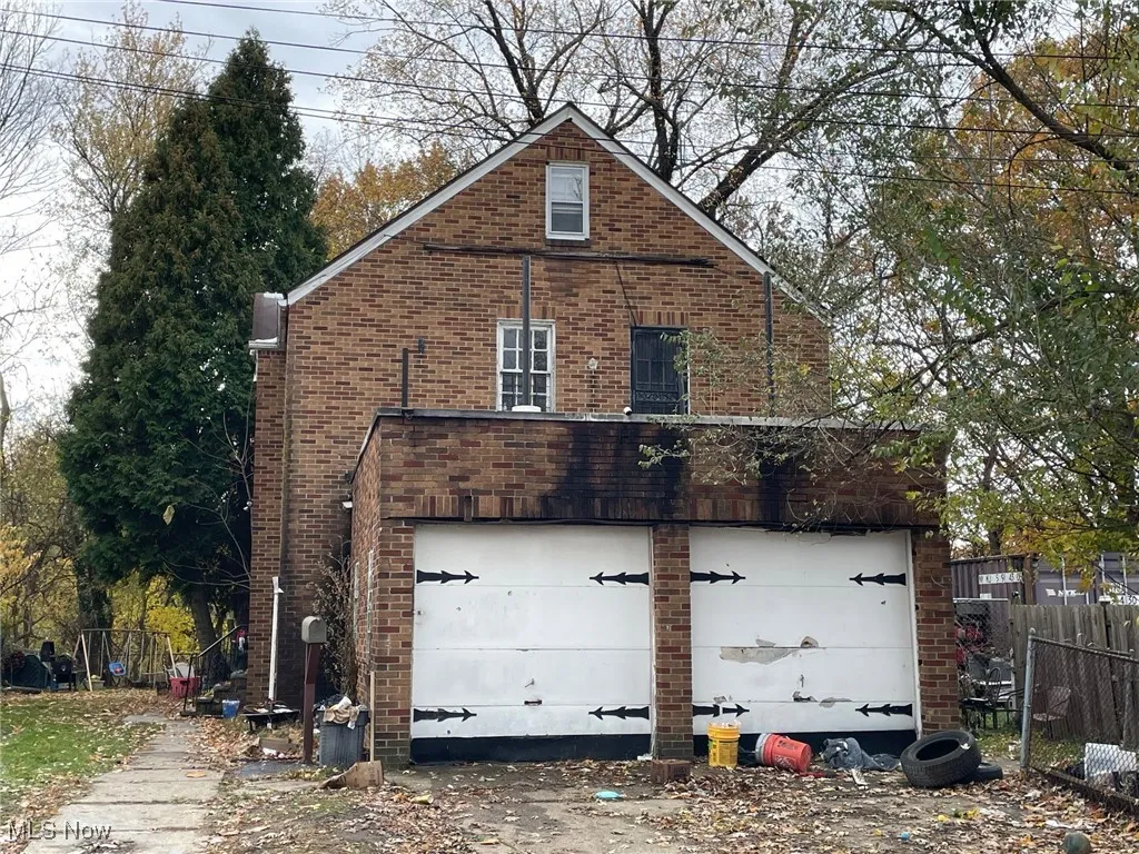 Street view of the house (with garage view)