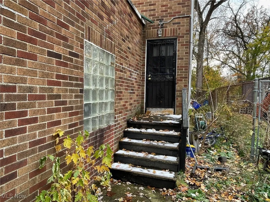 West side door entrance