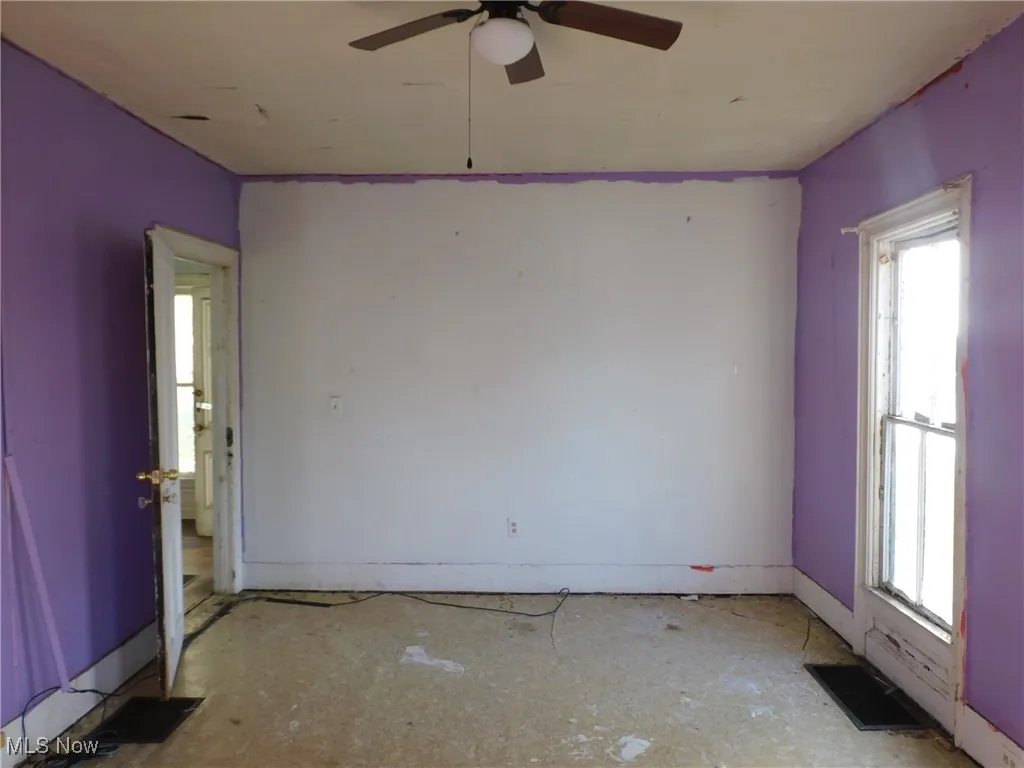 bedroom 1 1st floor view B featuring ceiling fan