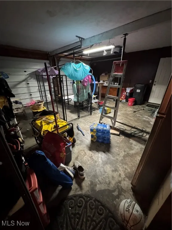 Two car attached garage