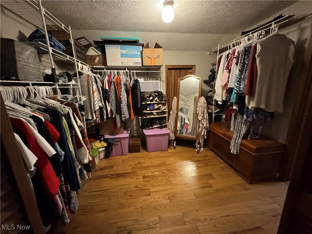 Primary closet