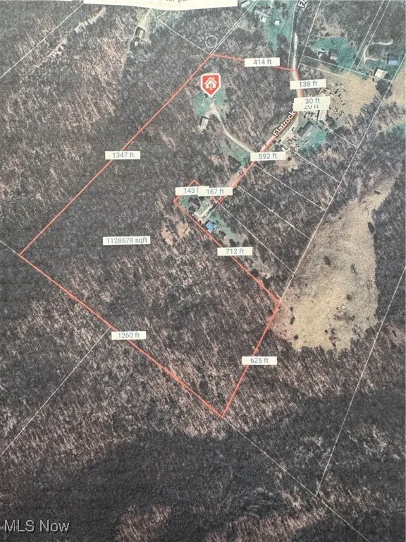 Aerial from Assessor.