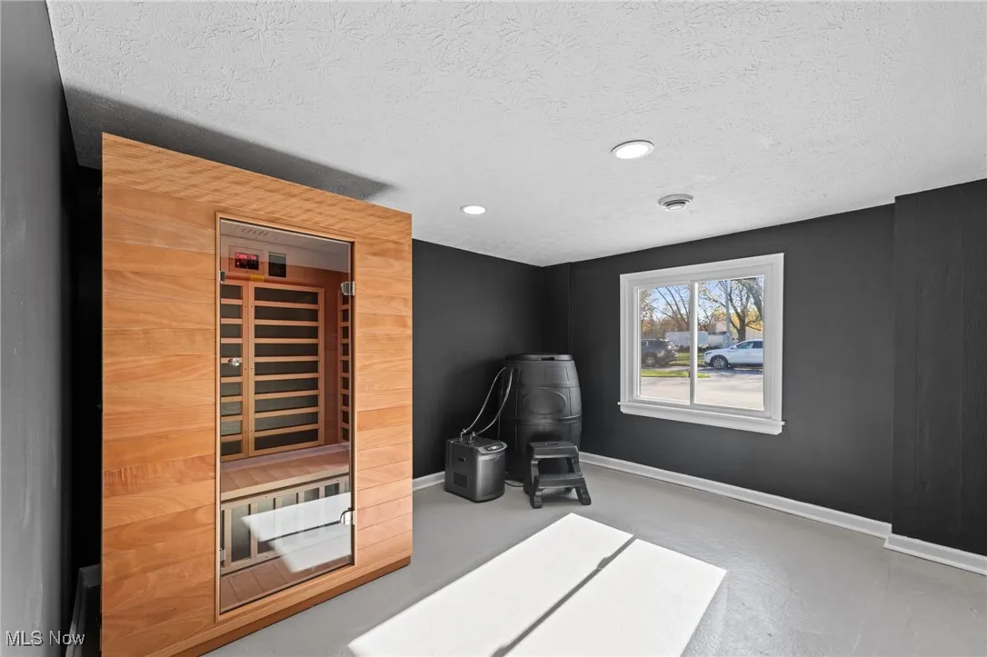 Bedroom used as wellness room