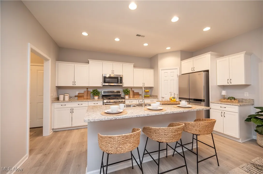 Kitchen area island with island seating