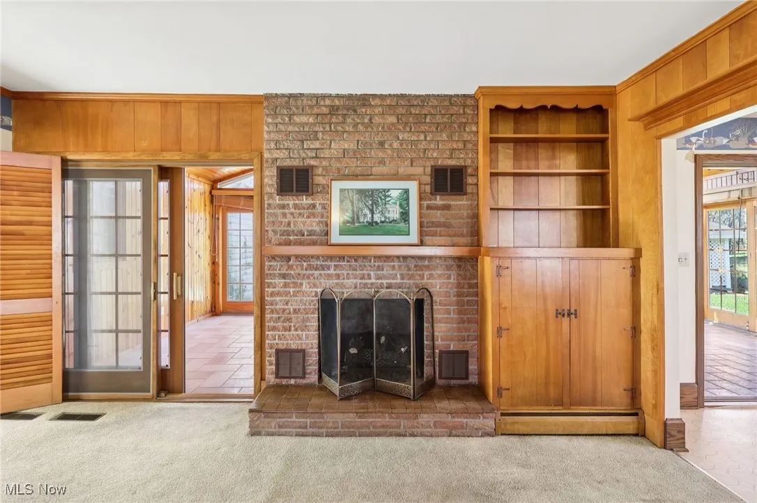 Family Room with Gas Fireplace