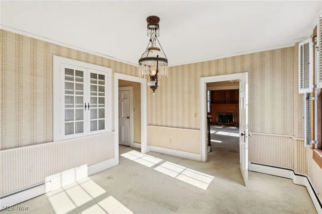 Dining Room with Built Ins