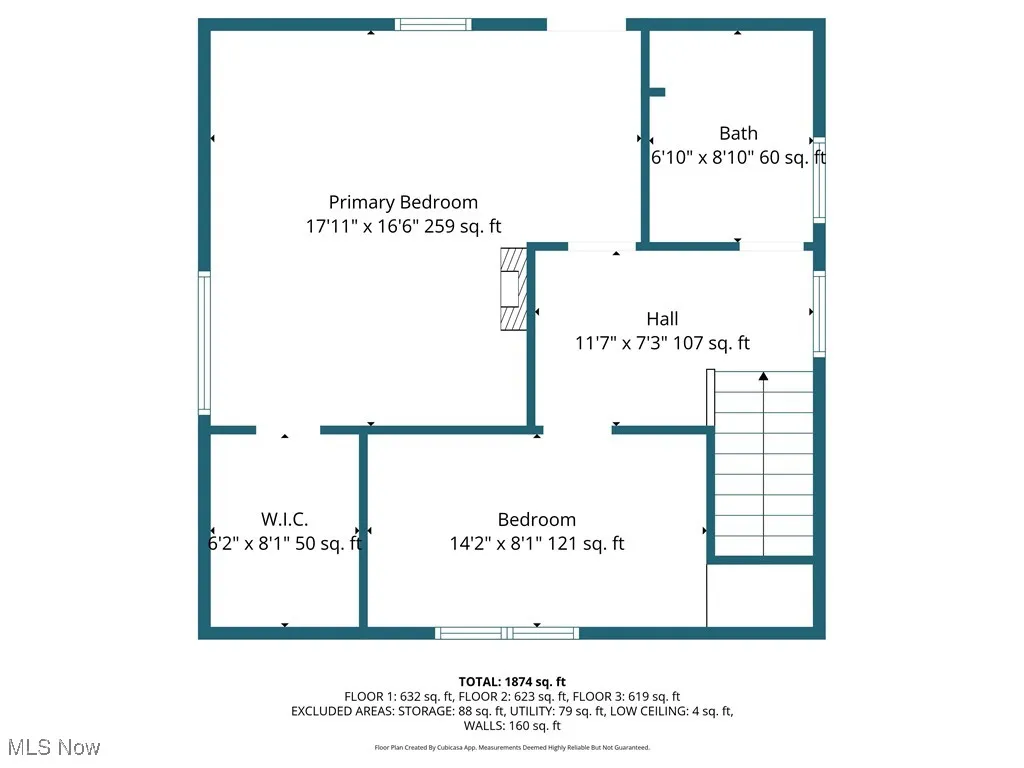 View of room layout