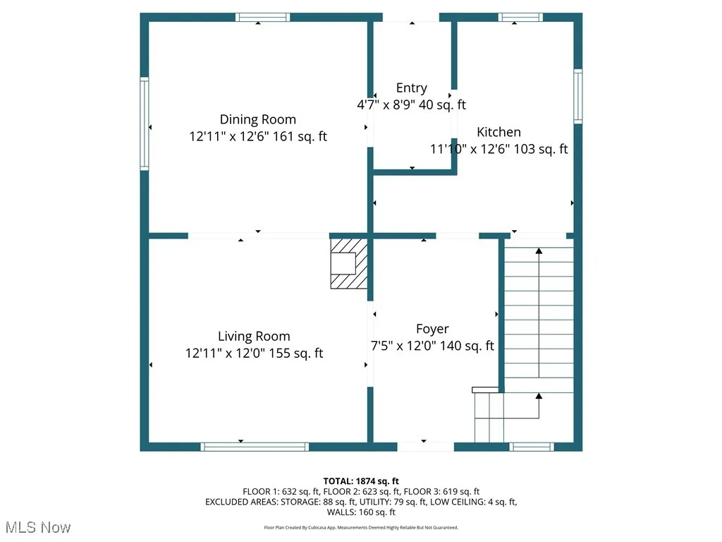 View of home floor plan