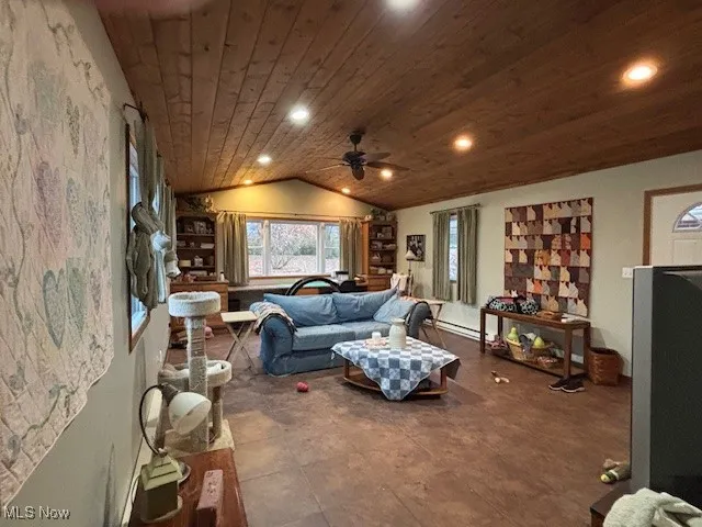 Large family room addition with built ins