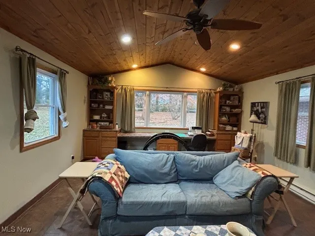 huge addition with wood ceiling