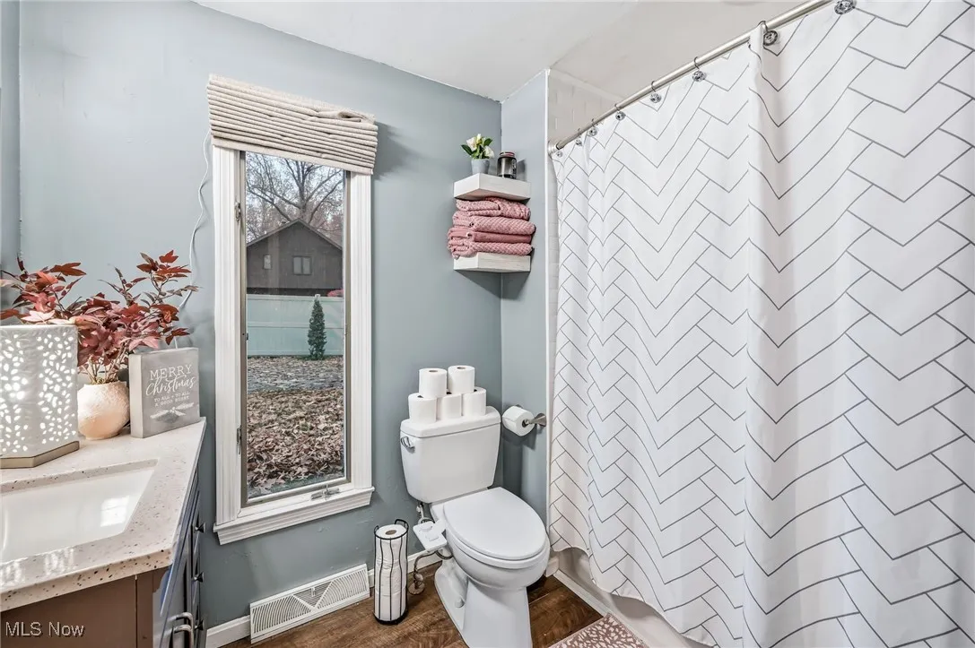 Main floor bathroom has been fully updated