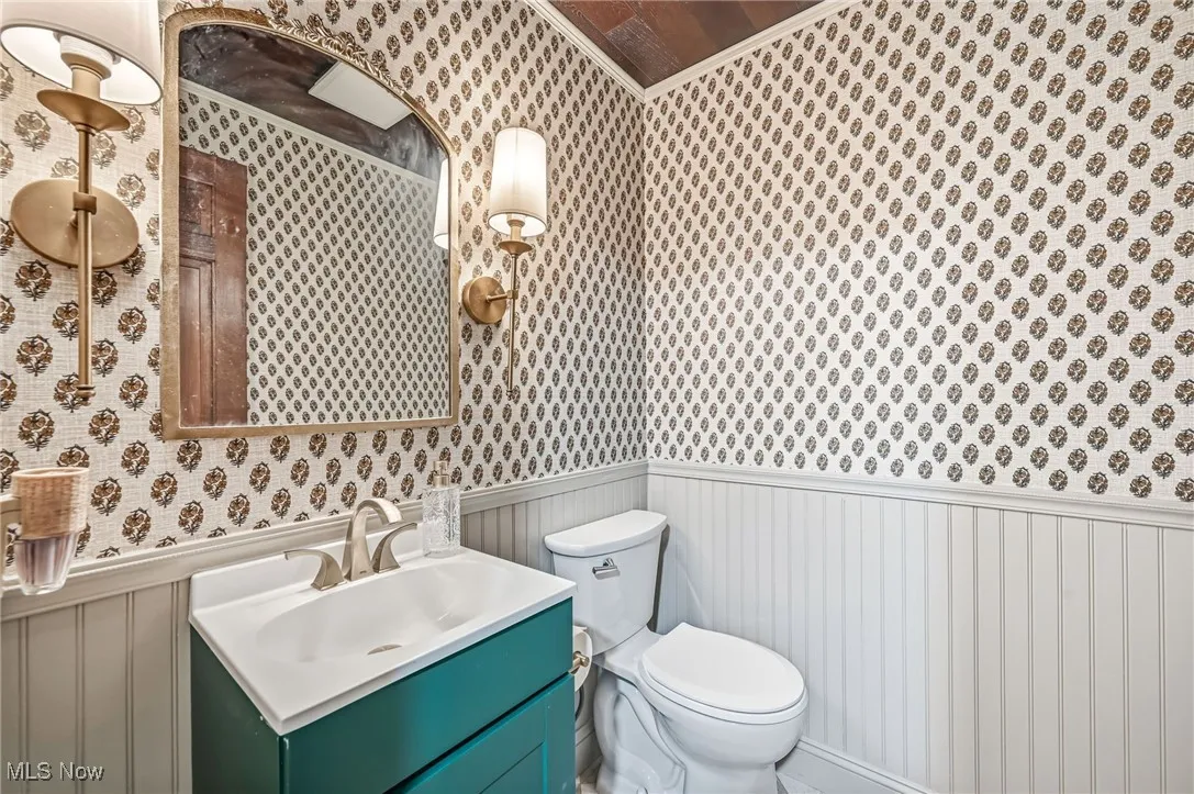 Half bath in the basement