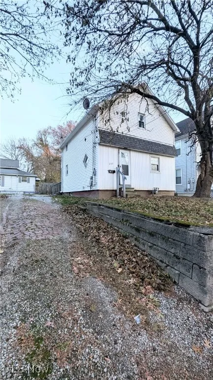 Driveway and front of home