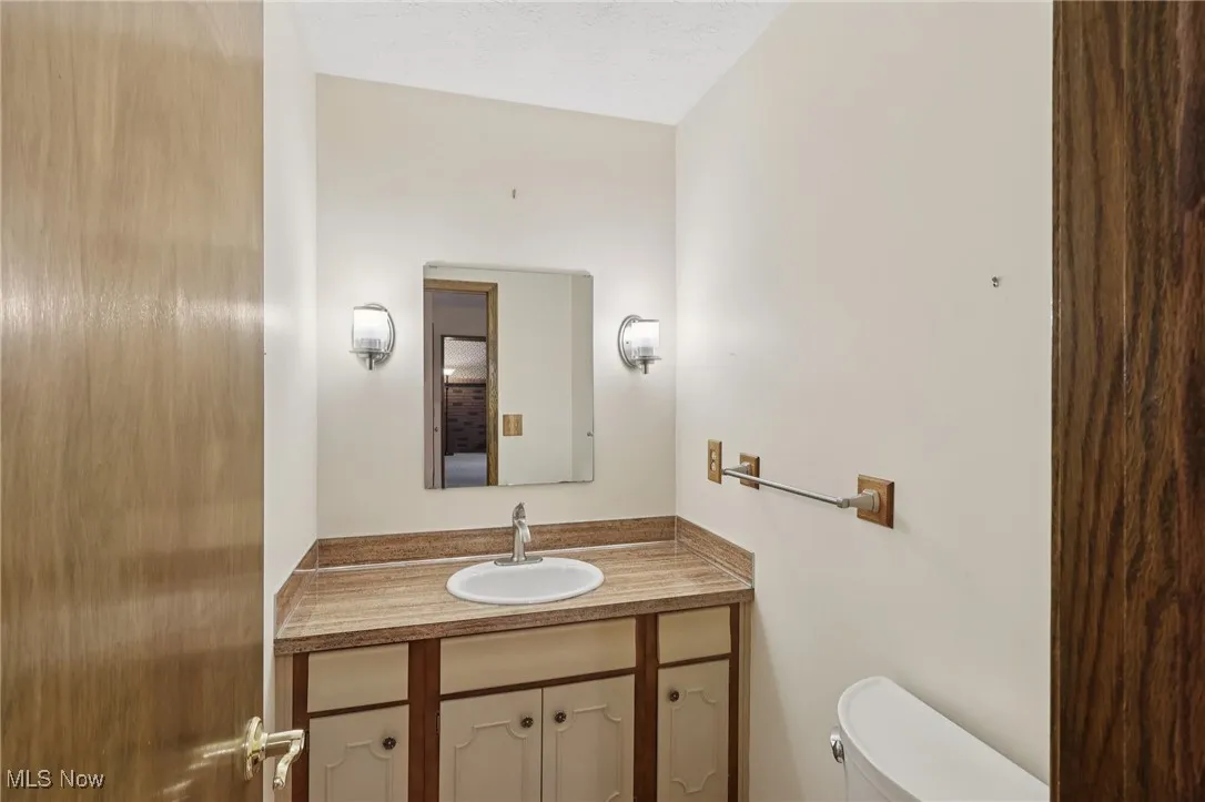 Half bath on main level