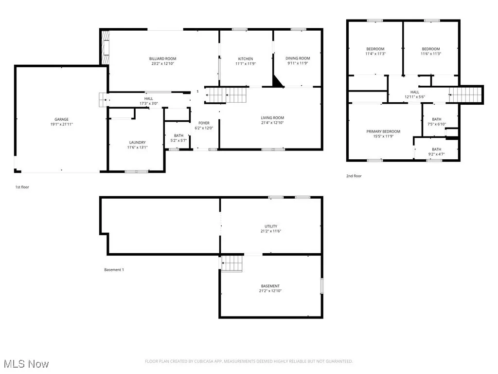 View of floor plan / room layout