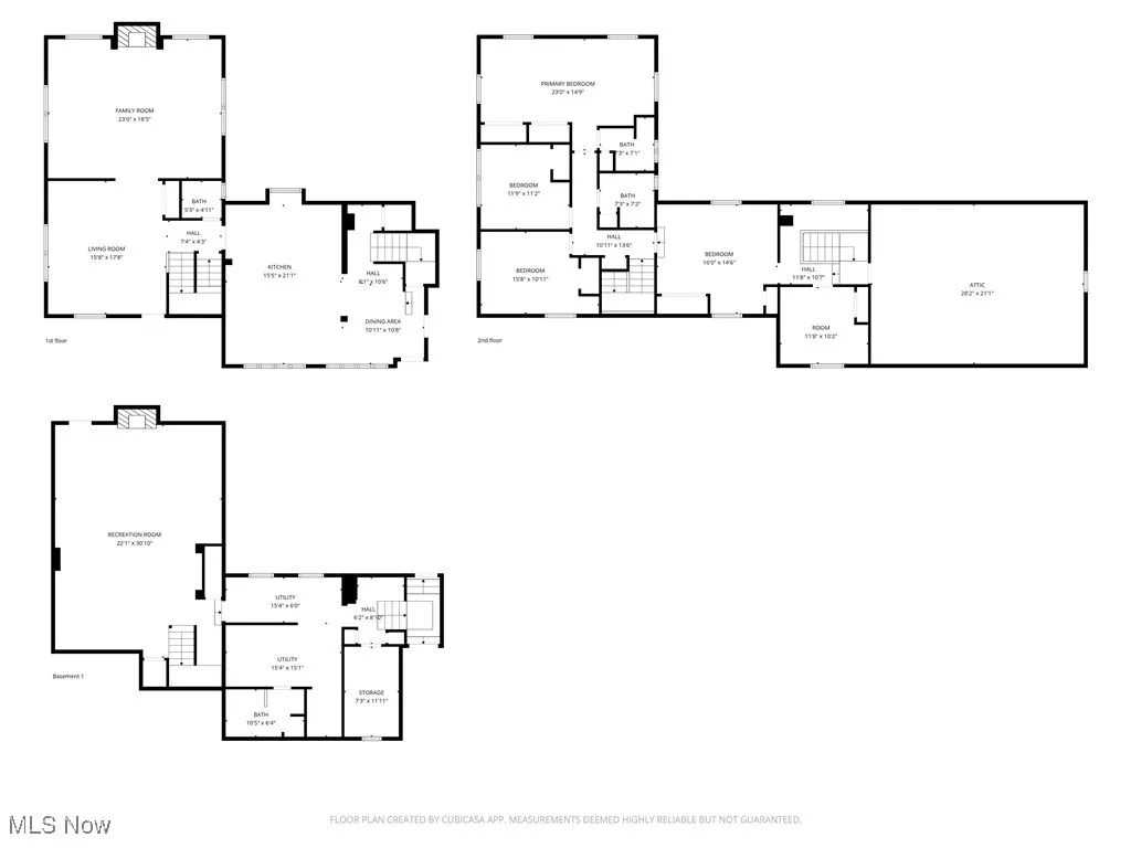 View of home floor plan