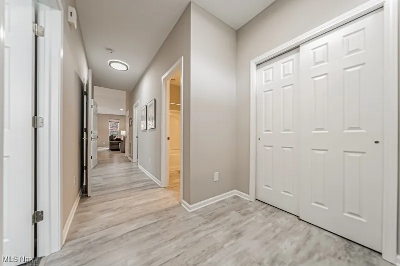 Wide Foyer and Hall with huge coat closet