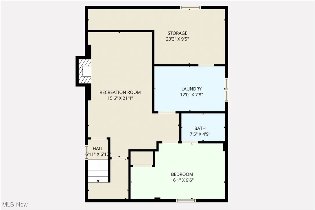 View of home floor plan