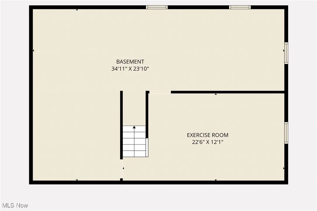 View of room layout