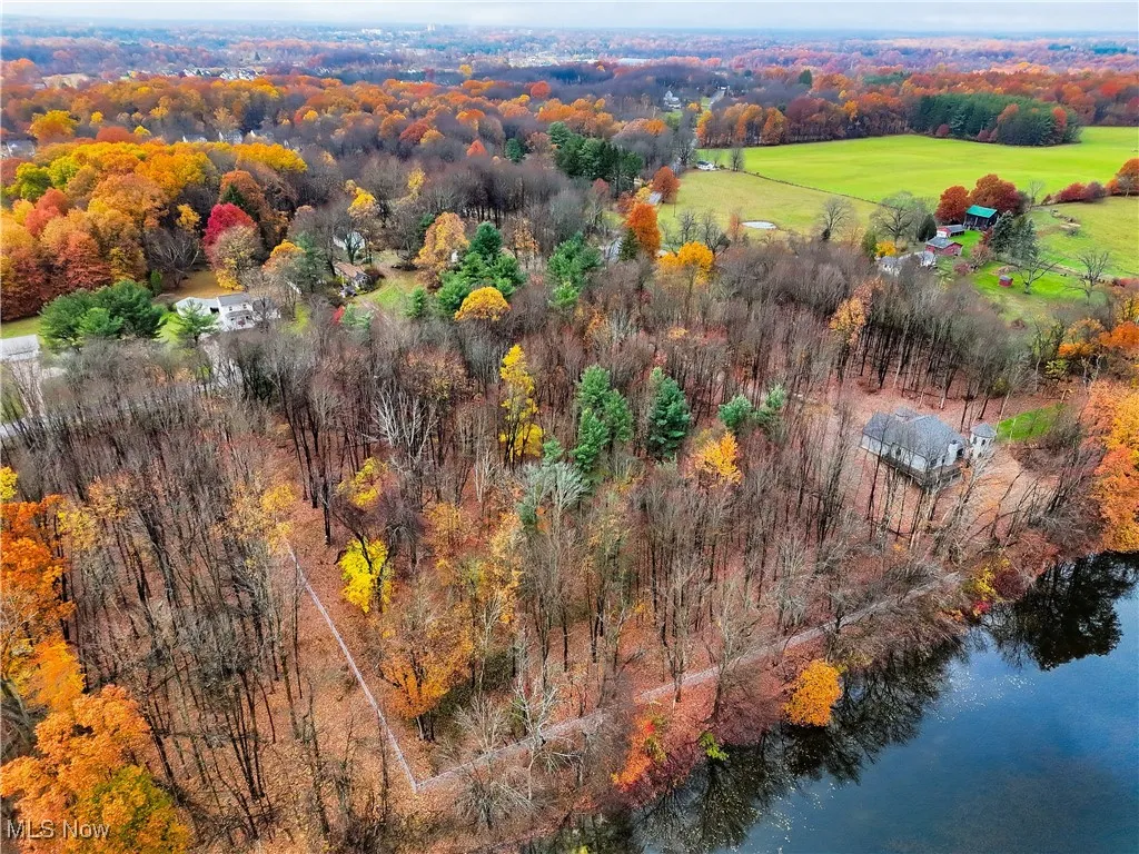 Aerial view of property's location