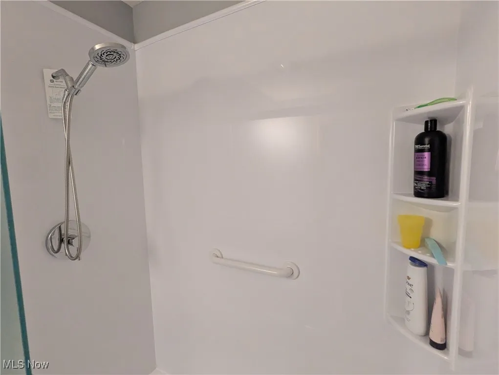 Brand new shower in master bath installed in August 2025