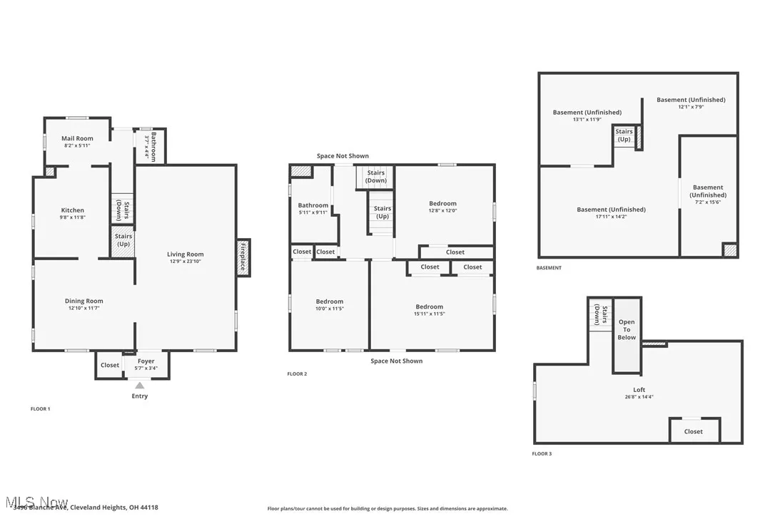 View of home floor plan