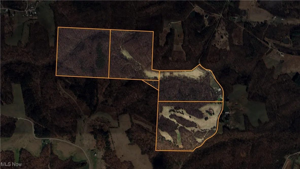 Aerial View Estimated Property Lines, Not Offical. 5 Total Parcels.