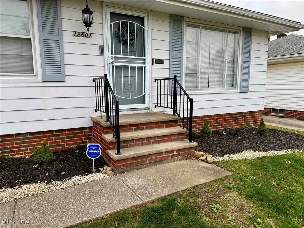 View of exterior entry