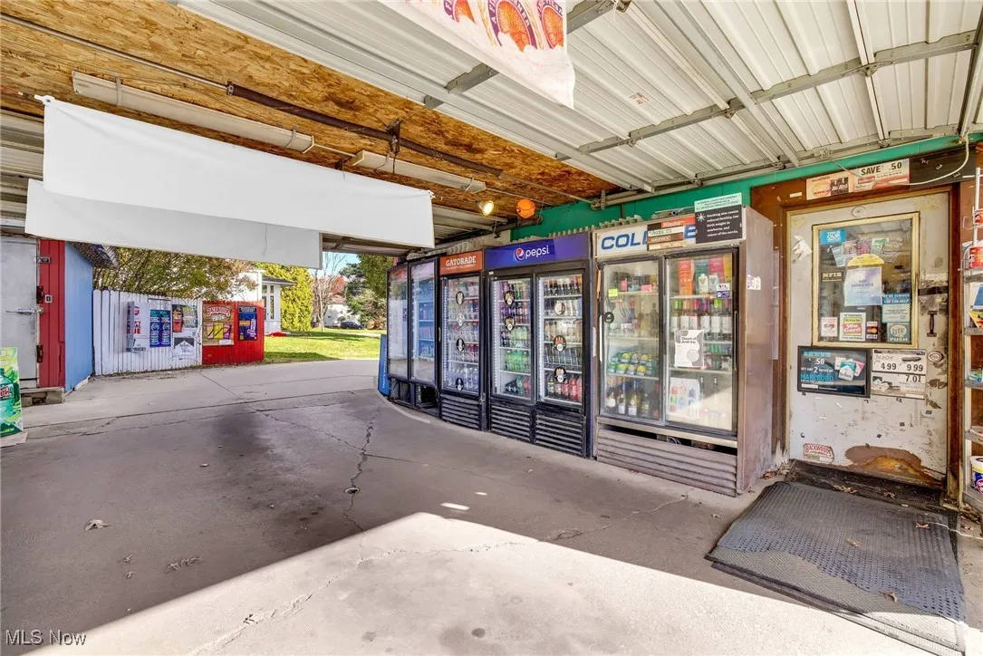 View of the drive-thru