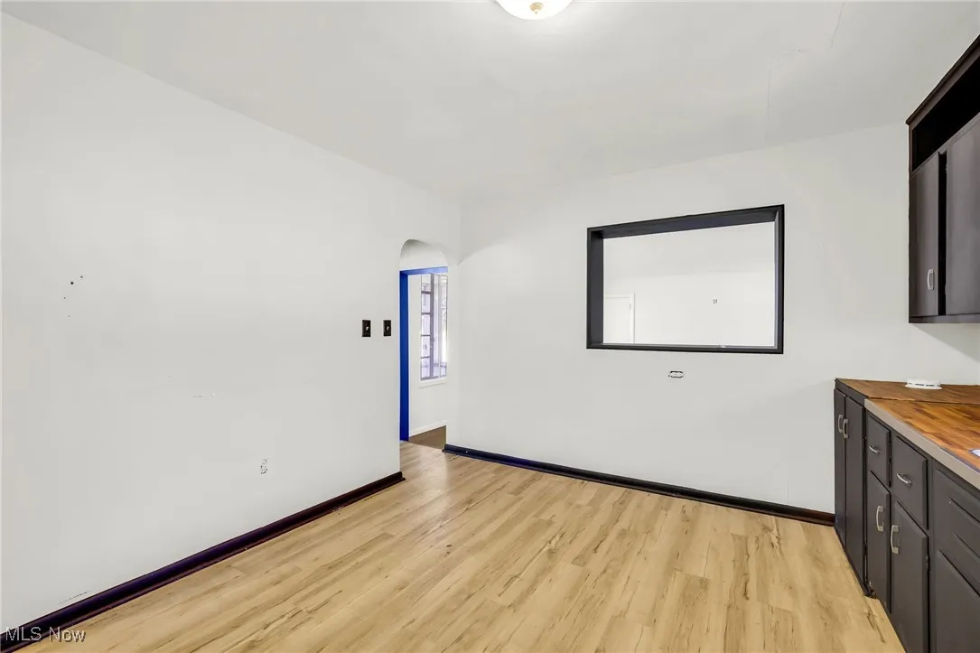 Kitchen and dining area
