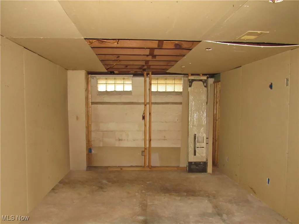 View of basement