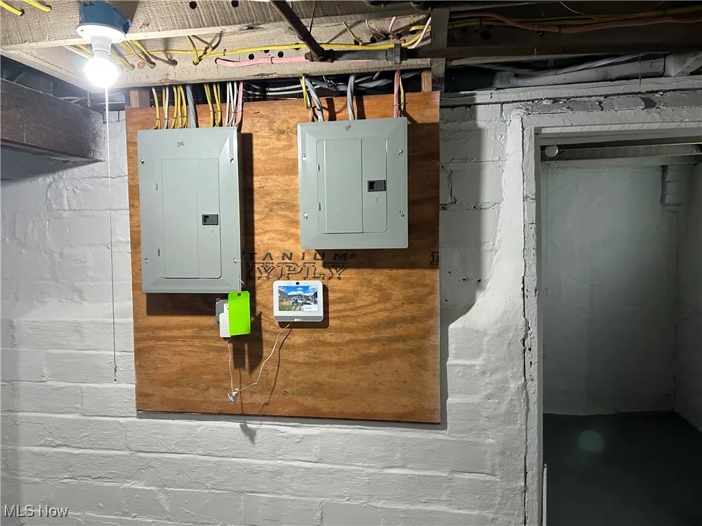 Utilities with electric panel